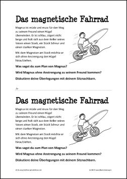 magnetisches Fahrrad