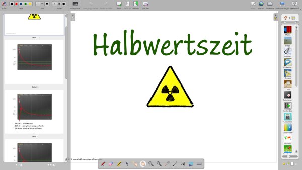 Halbwertszeit - Openboard