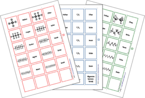 Gedächtnisspiel Alkane