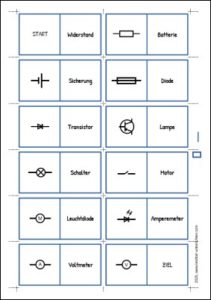Schaltzeichen Domino