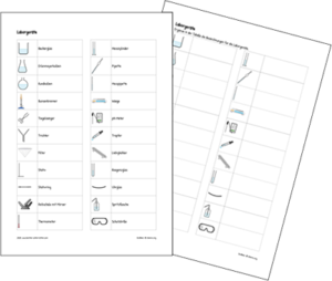 Handout Laborgeräte Glasgeräte