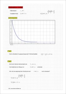 Halbwertszeit - SMath-Studio