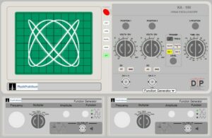 Lissajous-Figuren mit dem Virtuellen Oszilloskop