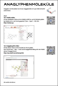 Anaglyphenmoleküle erstellen