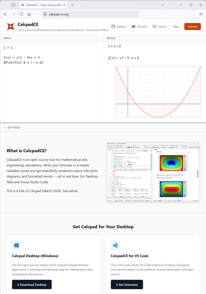 CalcPad - Community Edition - NEU